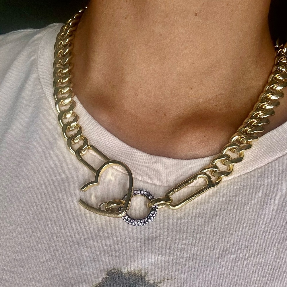 Gold Heart Necklace